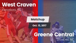 Matchup: West Craven vs. Greene Central  2017