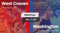 Matchup: West Craven vs. Washington  2017