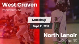 Matchup: West Craven vs. North Lenoir  2018