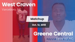 Matchup: West Craven vs. Greene Central  2018