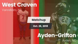 Matchup: West Craven vs. Ayden-Grifton  2018
