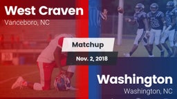 Matchup: West Craven vs. Washington  2018