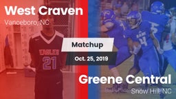 Matchup: West Craven vs. Greene Central  2019