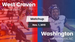 Matchup: West Craven vs. Washington  2019