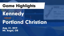 Kennedy  vs Portland Christian Game Highlights - Aug. 31, 2019