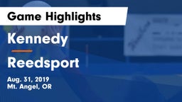 Kennedy  vs Reedsport Game Highlights - Aug. 31, 2019