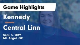Kennedy  vs Central Linn Game Highlights - Sept. 5, 2019