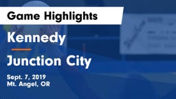 Kennedy  vs Junction City Game Highlights - Sept. 7, 2019
