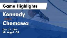 Kennedy  vs Chemawa Game Highlights - Oct. 15, 2019