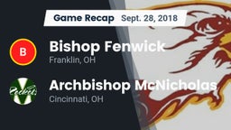 Recap: Bishop Fenwick vs. Archbishop McNicholas  2018