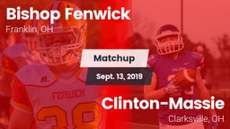 Matchup: Bishop Fenwick vs. Clinton-Massie  2019