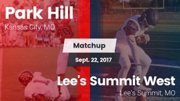 Matchup: Park Hill High vs. Lee's Summit West  2017