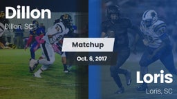 Matchup: Dillon vs. Loris  2017