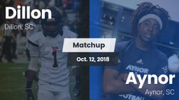 Matchup: Dillon vs. Aynor  2018