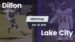 Matchup: Dillon vs. Lake City  2018