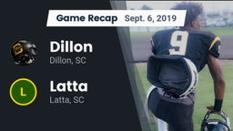 Recap: Dillon  vs. Latta  2019