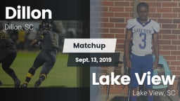 Matchup: Dillon vs. Lake View  2019