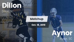Matchup: Dillon vs. Aynor  2019