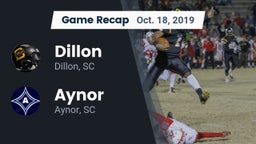 Recap: Dillon  vs. Aynor  2019