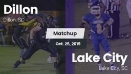 Matchup: Dillon vs. Lake City  2019