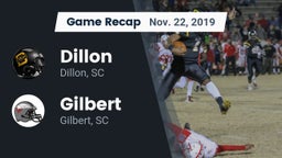 Recap: Dillon  vs. Gilbert  2019