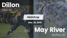 Matchup: Dillon vs. May River  2019