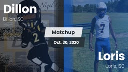 Matchup: Dillon vs. Loris  2020