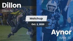 Matchup: Dillon vs. Aynor  2020