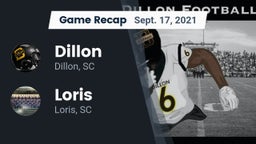 Recap: Dillon  vs. Loris  2021