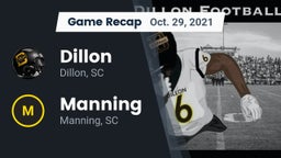Recap: Dillon  vs. Manning  2021