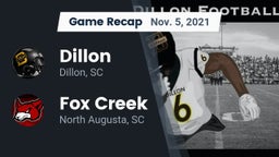 Recap: Dillon  vs. Fox Creek  2021