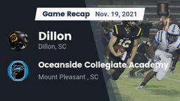 Recap: Dillon  vs. Oceanside Collegiate Academy 2021