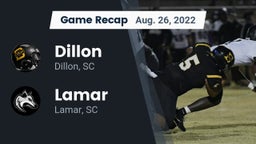 Recap: Dillon  vs. Lamar  2022
