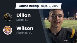Recap: Dillon  vs. Wilson  2022