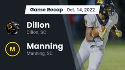 Recap: Dillon  vs. Manning  2022