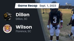 Recap: Dillon  vs. Wilson  2023