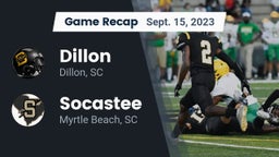 Recap: Dillon  vs. Socastee  2023