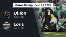 Recap: Dillon  vs. Loris  2023
