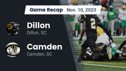 Recap: Dillon  vs. Camden  2023