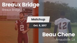Matchup: Breaux Bridge vs. Beau Chene  2017