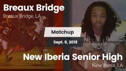 Matchup: Breaux Bridge vs. New Iberia Senior High 2019