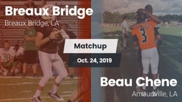 Matchup: Breaux Bridge vs. Beau Chene  2019