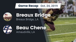 Recap: Breaux Bridge  vs. Beau Chene  2019