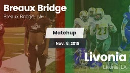 Matchup: Breaux Bridge vs. Livonia  2019