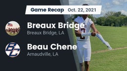 Recap: Breaux Bridge  vs. Beau Chene  2021