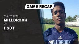 Recap: Millbrook  vs. HSOT 2016