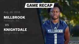 Recap: Millbrook  vs. Knightdale  2016