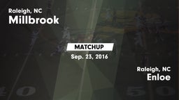 Matchup: Millbrook vs. Enloe  2016