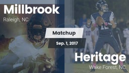 Matchup: Millbrook vs. Heritage  2017