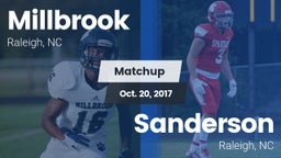 Matchup: Millbrook vs. Sanderson  2017